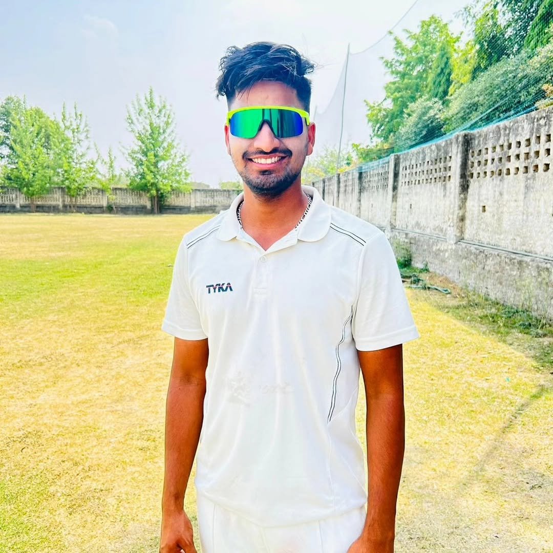 Irfan Ali playing professional cricket